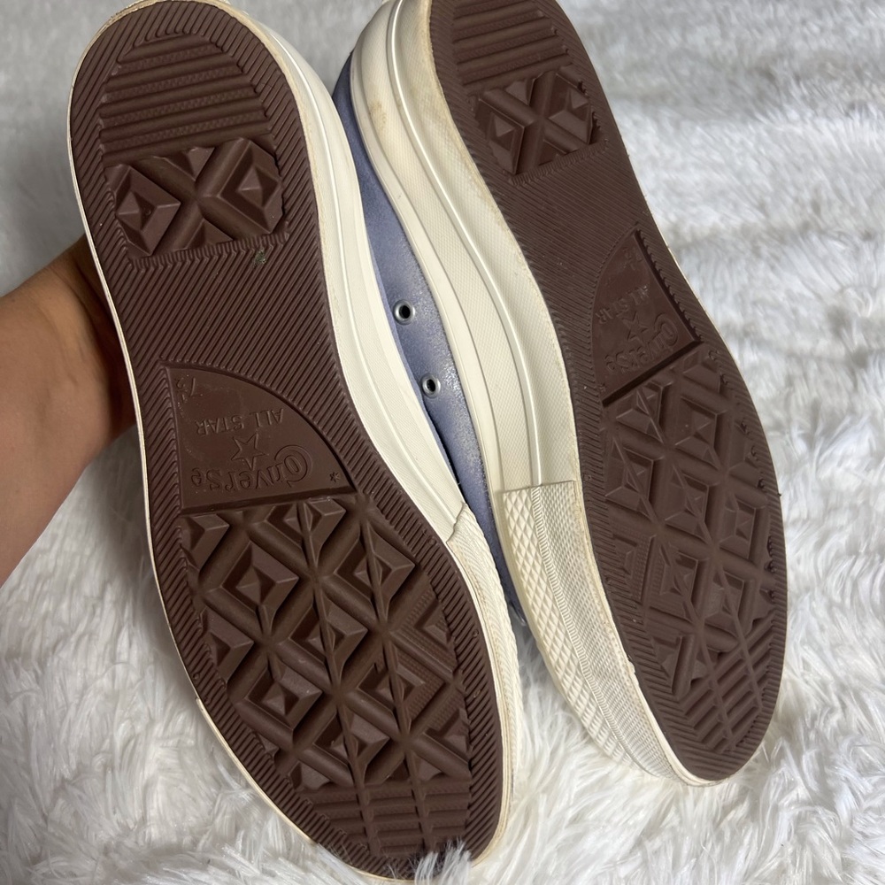 Chuck Taylor All Star Lift Platform Suede Shimmer - Picture 8 of 12